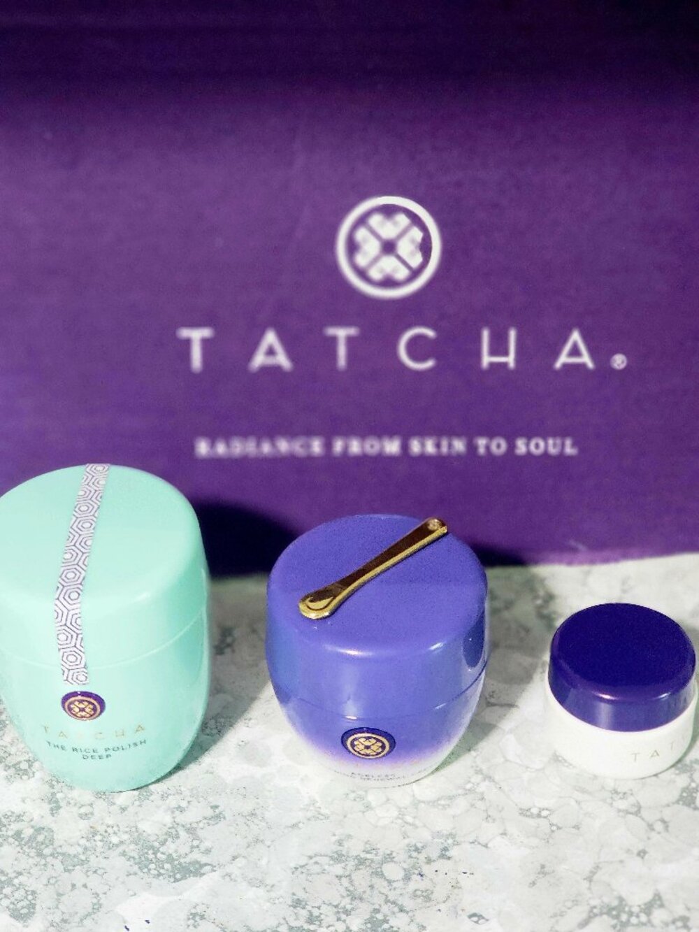 TATCHA Ritual For Bright and Renewed Skin "3 Piece Set" Sealed And Never Opened"